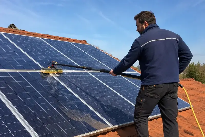 Nettoyage et entretien de panneaux solaires à Saint-Geours-d'Auribat